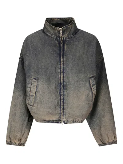 Diesel De-flower Denim Jacket