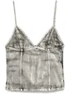 Diesel De-fulsy-s Tank Top In Grigio
