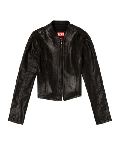 Diesel De-gary-d Jacket In Black