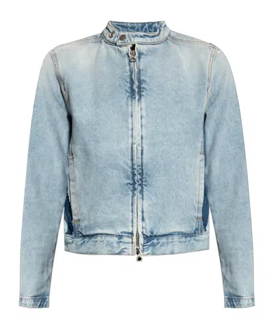 Diesel De-glory-s Denim Jacket In Blue