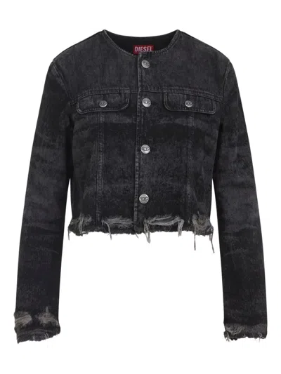 DIESEL `DE-GRAFFY-FSH` JACKET