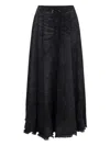 Diesel De-hannie-fsh Gonna Clothing In Black
