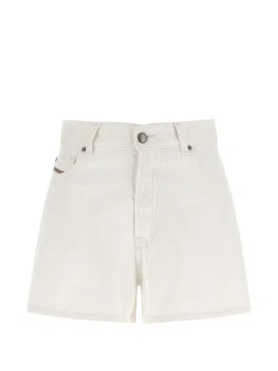 Diesel Helios Shorts Featuring Belt Loops Pockets In Neutral