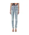 Diesel De-isla Super Skinny Jeans In Gray