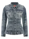 Diesel Tailored Blazer Featuring Chest Pockets And Long Sleeves In Blue