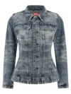 Diesel Tailored Blazer Featuring Chest Pockets And Long Sleeves In Blue