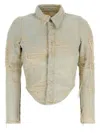 Diesel White De-madeline-fsg Shirt In White