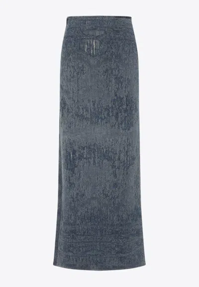 DIESEL DE-MEGAN SLIM MAXI SKIRT
