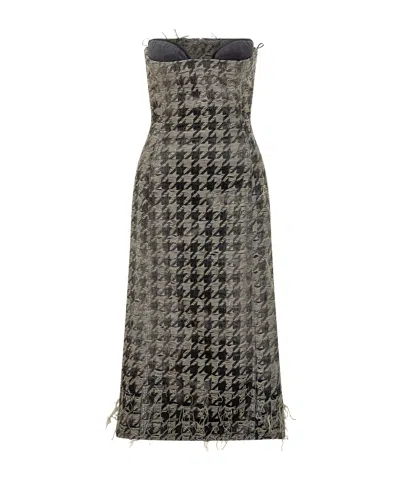 DIESEL DIESEL DE-OLIVA-FSH SLEEVELESS DRESS