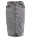 Diesel Gonna Pencil In Denim Trattato In Black