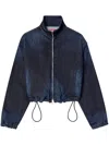 Diesel De-sanderz Bomber Jacket In Blue