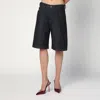 Diesel De-sire Bermuda Shorts In Dark Denim Women