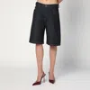 Diesel De-sire Bermuda Shorts In Dark Denim Women