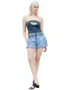 Diesel De-sunny-s Denim Shorts In Blue