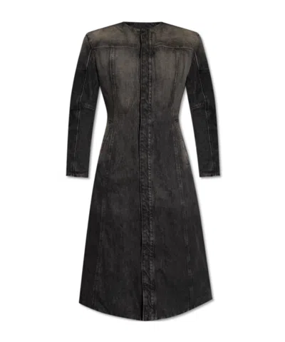Diesel De-sy-s Denim Coat In Black