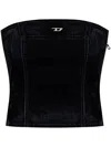 Diesel De-ville-d Top In Schwarz