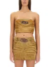 Diesel De-villess-fsf" Top In Brown
