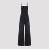 Diesel De-vors Denim Jumpsuit In Black Denim