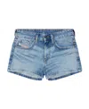 Diesel Blue De-yuba Denim Shorts In Blue