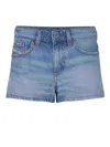 Diesel Blue De-yuba Denim Shorts