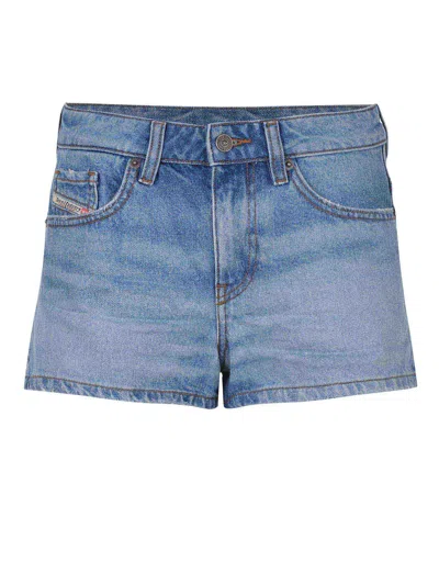 Diesel "de Yuba" Shorts Made Of Denim.
