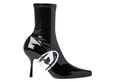 Pre-owned Diesel Declipse Ankle Boots (women's) Sneakers In Black