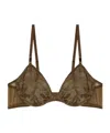 Diesel X Savage Fenty By Rihanna Plunge Bra In Brown