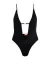 Diesel Daisydnm Onepiece Swimsuit In Black