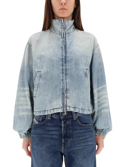 Diesel Deflowyes Jacket In Blue
