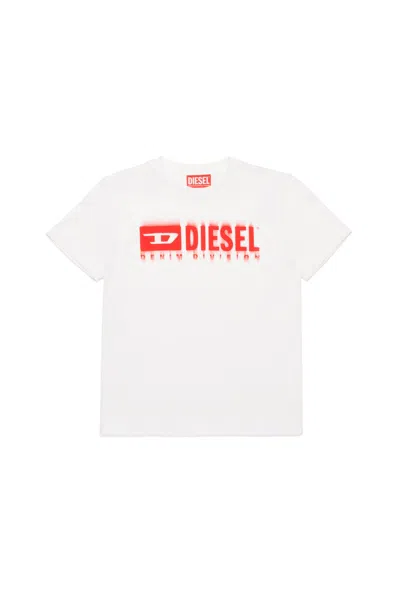 DIESEL DEGRADÉ BRANDED T-SHIRT