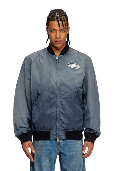 DIESEL DÉGRADÉ PADDED BOMBER JACKET