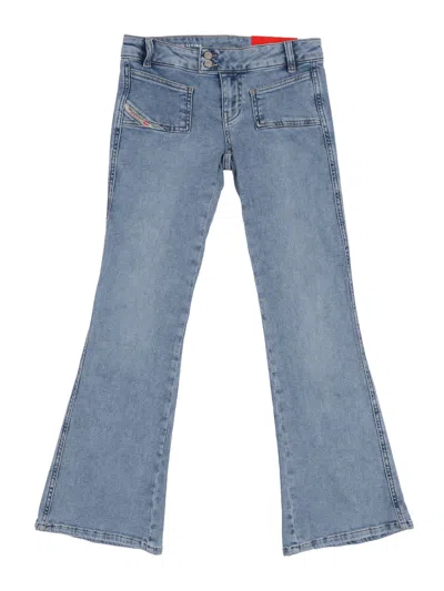 Diesel Kids'  D-eki-j Jjj Pantaloni In Blue