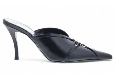 Pre-owned Diesel Delectra ml Heeled Sandal (women's) Sneakers In Black
