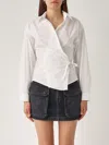 Diesel C-delphi Shirt In Bianco