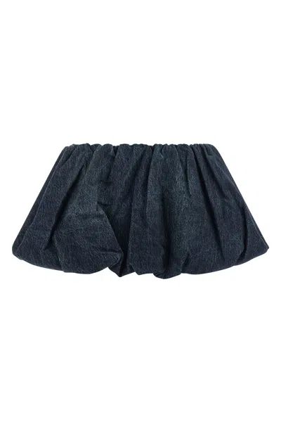 Diesel De-muj-fsj2 Mini Skirt In Blue