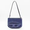 Diesel Denim 1dr Twin Shoulder Bag