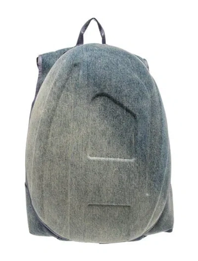 Pre-owned Diesel Denim Backpack In Blue