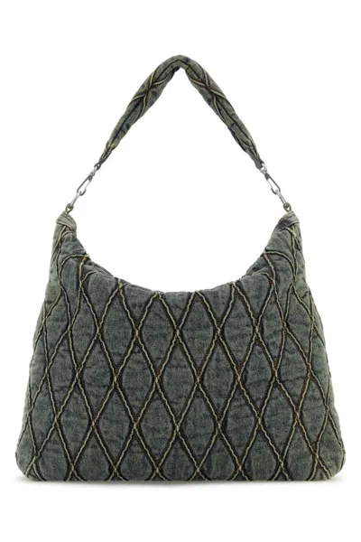 Diesel Denim Blue Charm-d Shoulder Bag