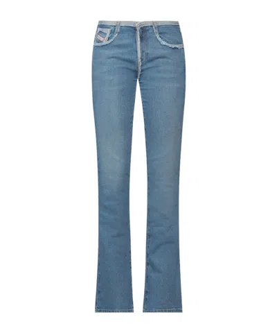 Diesel Denim Bootcut Jeans In Blue