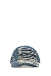 Diesel Men's Distressed Cap In Blue