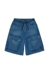 Diesel Pants Kids In Blue