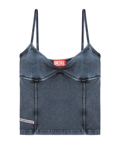 Diesel Denim Corset Top