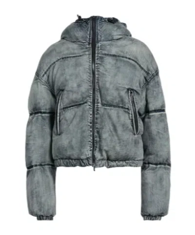 Diesel Denim Cotton Jacket In Blue