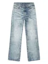 Diesel 1971 D-sent Jeans With Distressed Effect In Blue