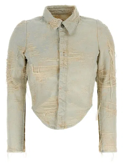DIESEL DIESEL DENIM COTTON SHIRT