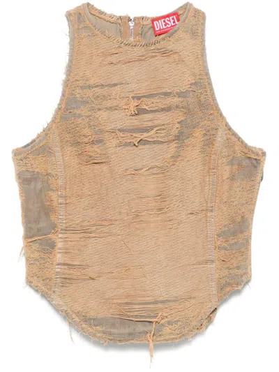 Diesel Denim Cotton Top