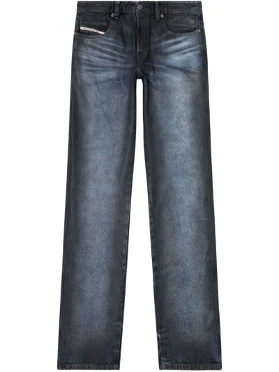 Diesel Denim Cotton-canapa Jeans In Blue