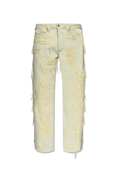 Diesel Denim D-eeper Jeans In Green