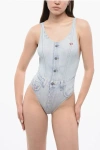 DIESEL DENIM EFFECT BFSW-SLIA ONE-PIECE SWIMSUIT