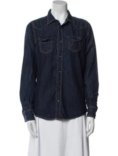Pre-owned Diesel Denim Jacket In Blue
